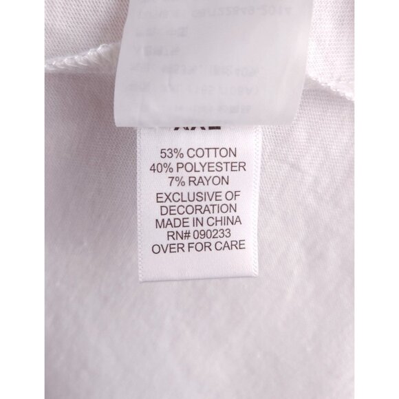 Fear of God ESSENTIALS Crewneck T-Shirt Size XXL Mens White - Picture 11 of 12